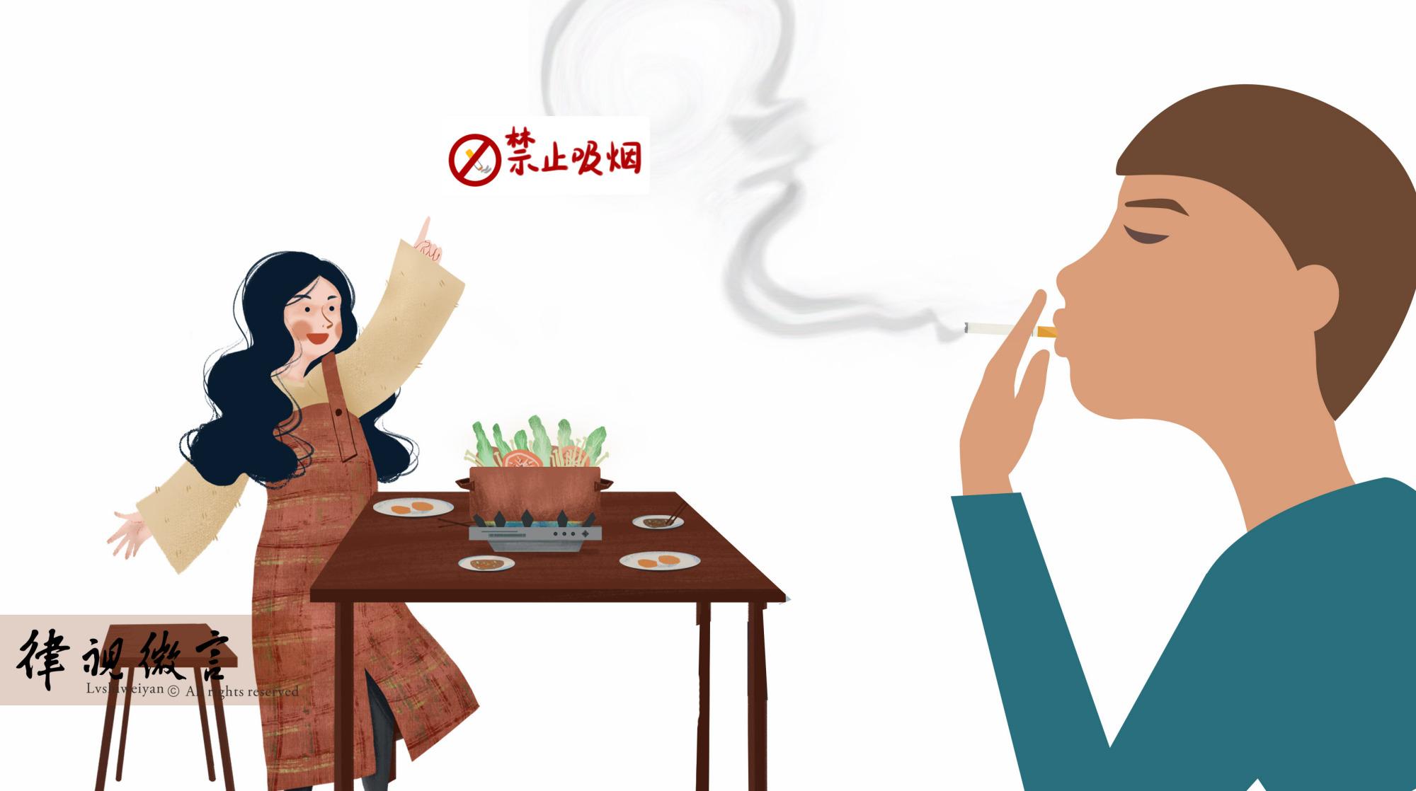女子勇敢劝阻吸烟，却遭对方追拍辱骂，半小时的勇气与无奈